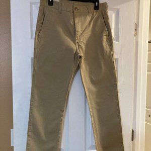 Brand new Men's Levi's khaki Chino's Size 31W 32L